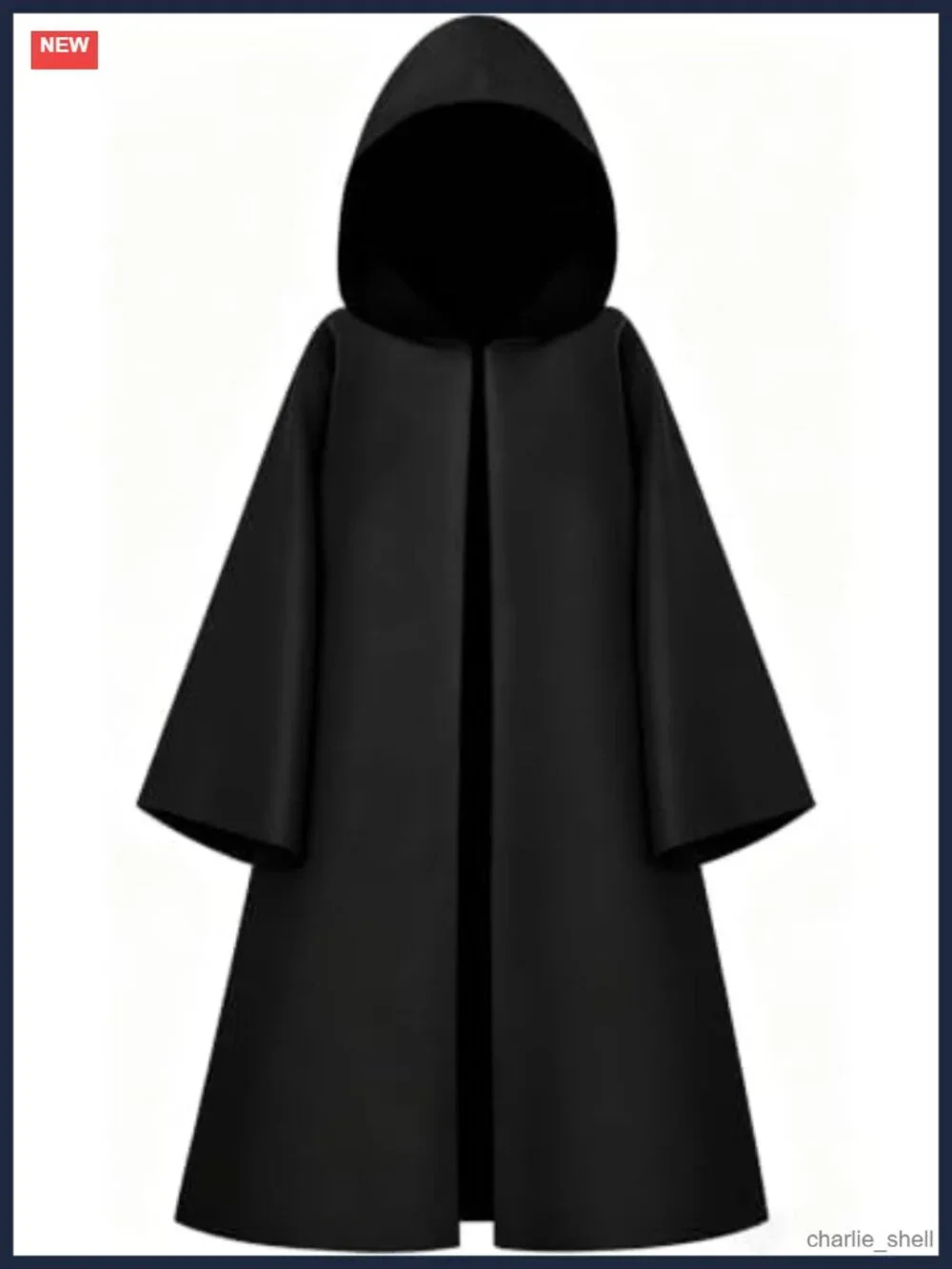 Kids Hooded Robe Cloak Knight Costume Cosplay Halloween Dress Up